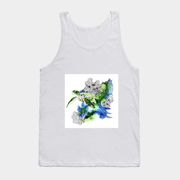 Tinta Tank Top by j4ck0